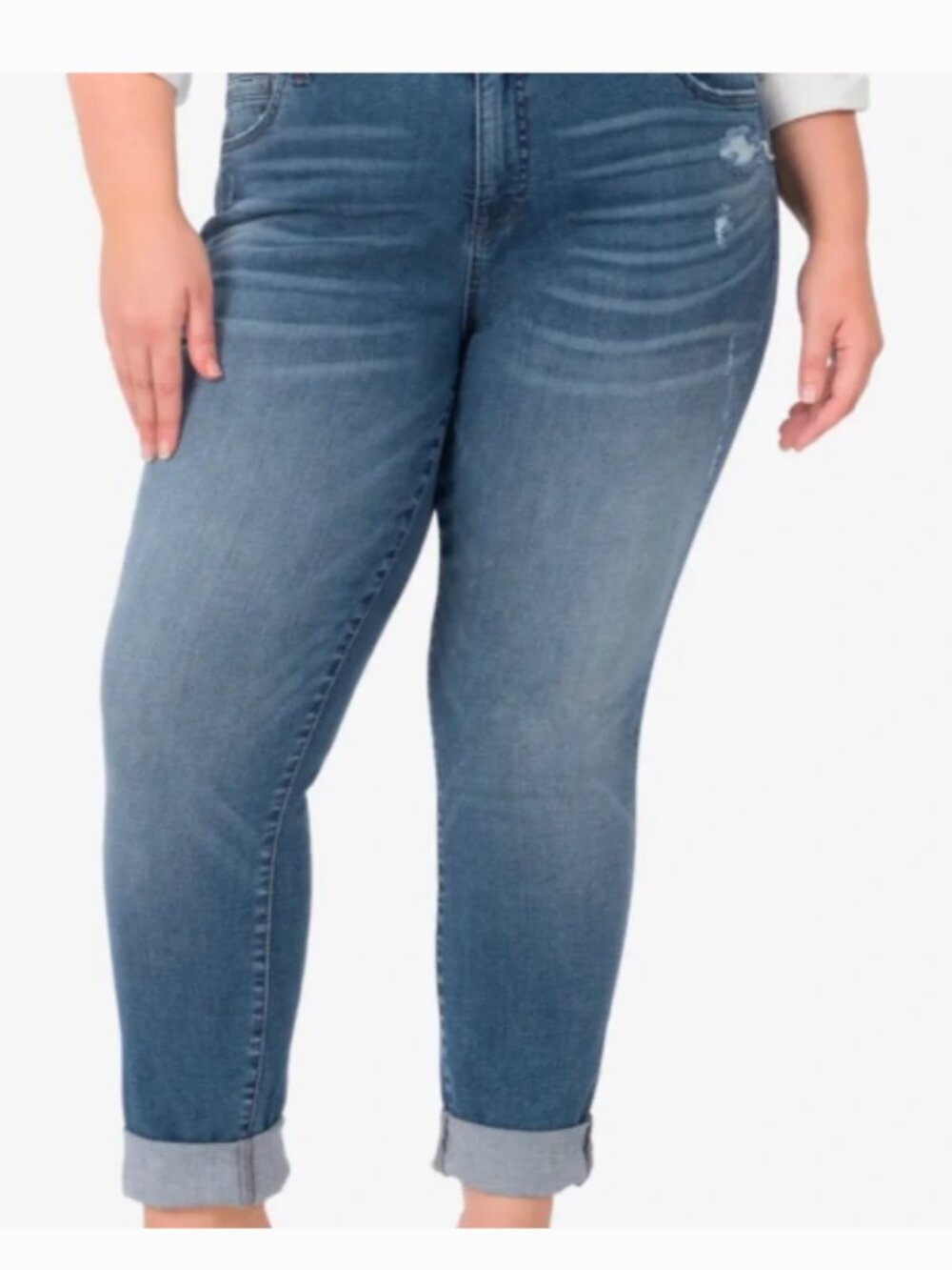 Kut from the Kloth Catherine Boyfriend Distressed Jean 24W